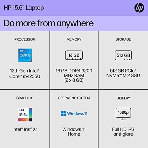 Hp 15 6 Laptop 13th Gen Intel Core I5 1355u 16gb Ram 1tb Ssd Fhd Anti Glare Display Webcam Numeric Keypad Wi Fi Bluetooth Hdmi Windows 11 Home 32gb Usb Flash Silver upgrade thumbnail 4