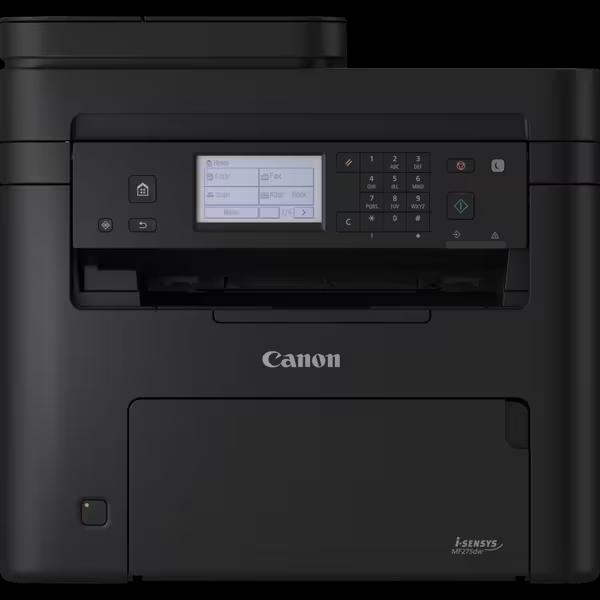 Canon i-SENSYS MF275dw, Maximise efficiency with a compact and secure device that can print, copy, scan and fax documents, Black