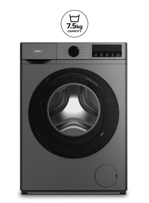 IMPEX 7.5 KG FRONT LOAD WASHING MACHINE (WM0750FS)