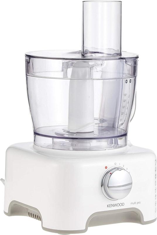 Kenwood Food Processor 900W Multi-Functional With 3 Stainless Steel Disks, Blender, Chopper Bowl, Grinder Mill, Juicer Extractror, Dual Metal Whisk, Dough Maker, Citrus Juicer Fp730 White