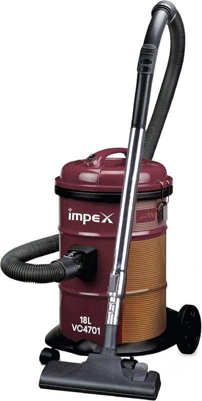 Impex Vc4701 18 Ltr Drum Vacuum Cleaner - 1600w