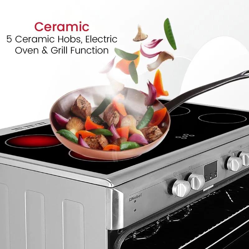 NOBEL NGC90VTC CERAMIC COOKER 90CM