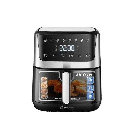 Advancetech America 8.2Litre Air Fryer with Electronic Touch Control, 8 Cooking Menus - ATAF817M08EW