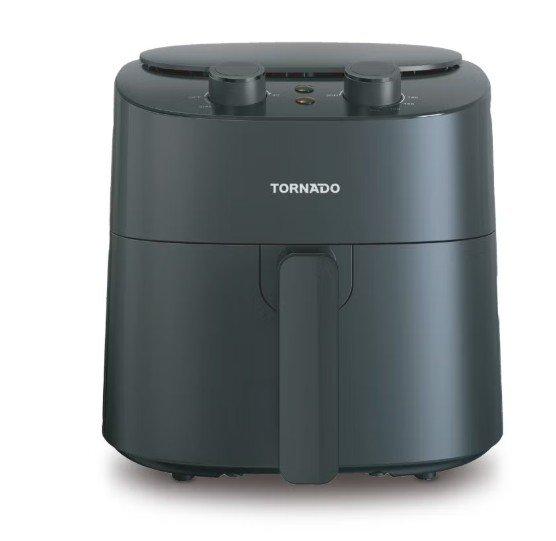 Tornado Air Fryer Black Oil-Free, 4.2L with Non-Stick Drawer & Timer, 1300W TAF9001-GS black