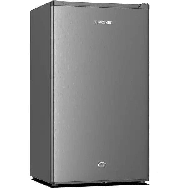 KROME SINGLE DOOR REFRIGERATOR 120L- KR-RDC120H