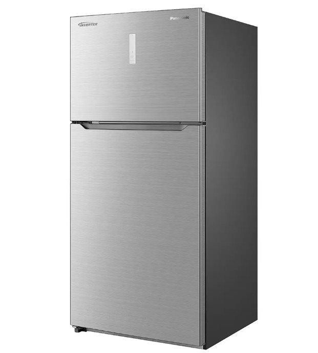 PANASONIC DOUBLE DOOR REFRIGERATOR SLIVER 650LITRE - NR-BC833MSAE