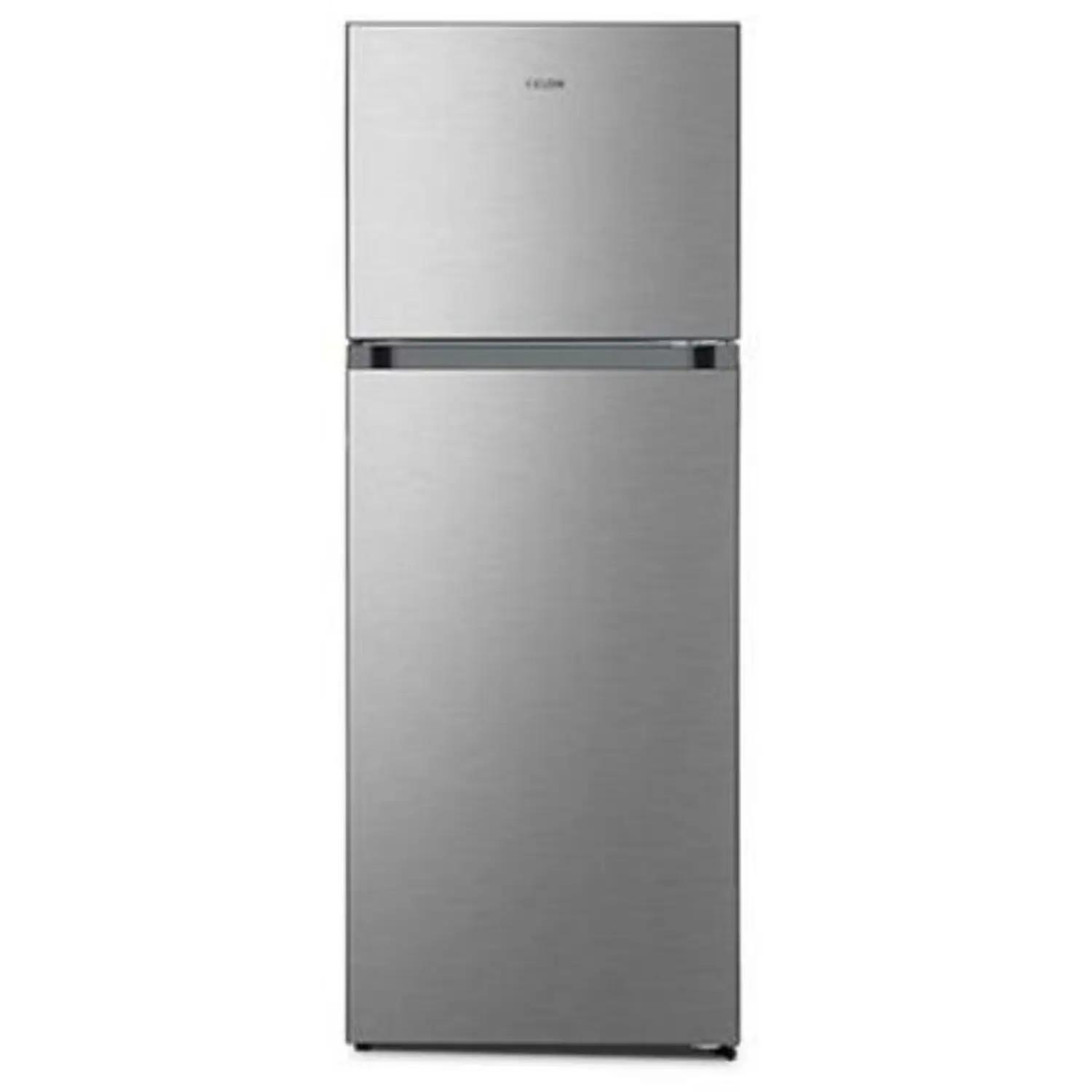 Kelon 490 Liters Refrigerator Double Door Top Mount, Silver - KRD49WRS