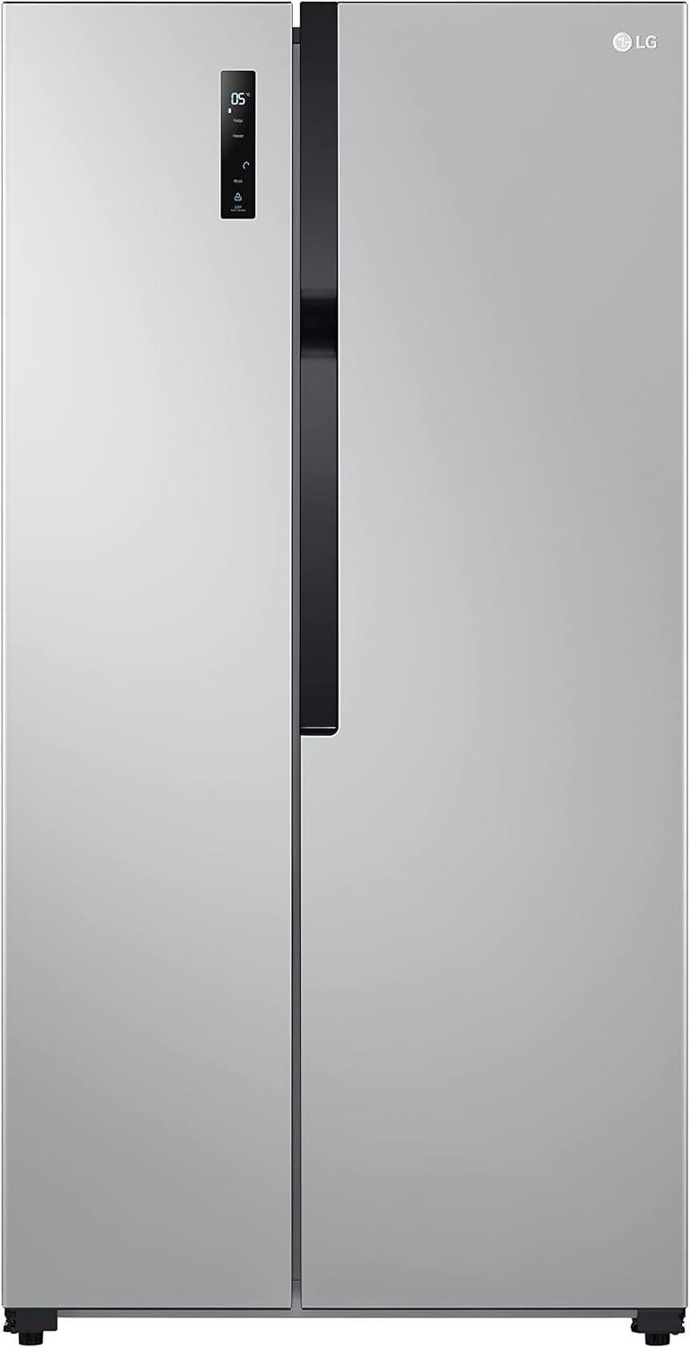 LG Side By Side Door Refrigerator 509 Litre - GRFB587PQAM Silver