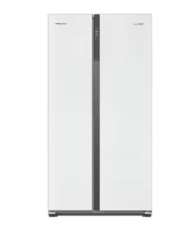 Lloyd Side By Side Refrigerator 521Litre - GOSF554HWSM1HC, White