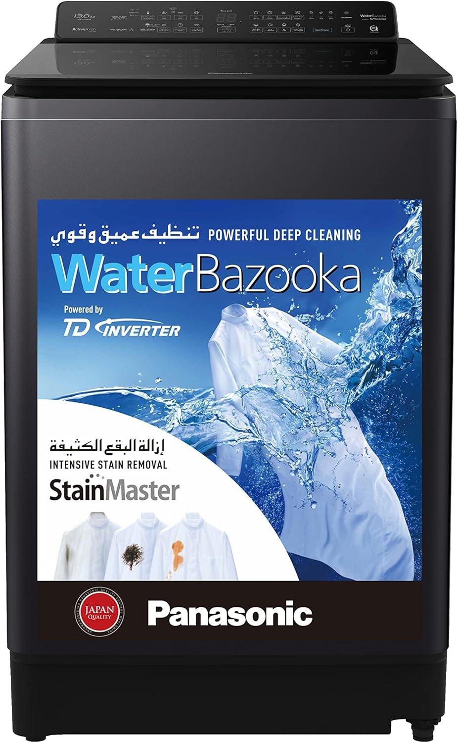 Panasonic 13Kg, Top Loading Washing Machine - NAFD13X3BRN