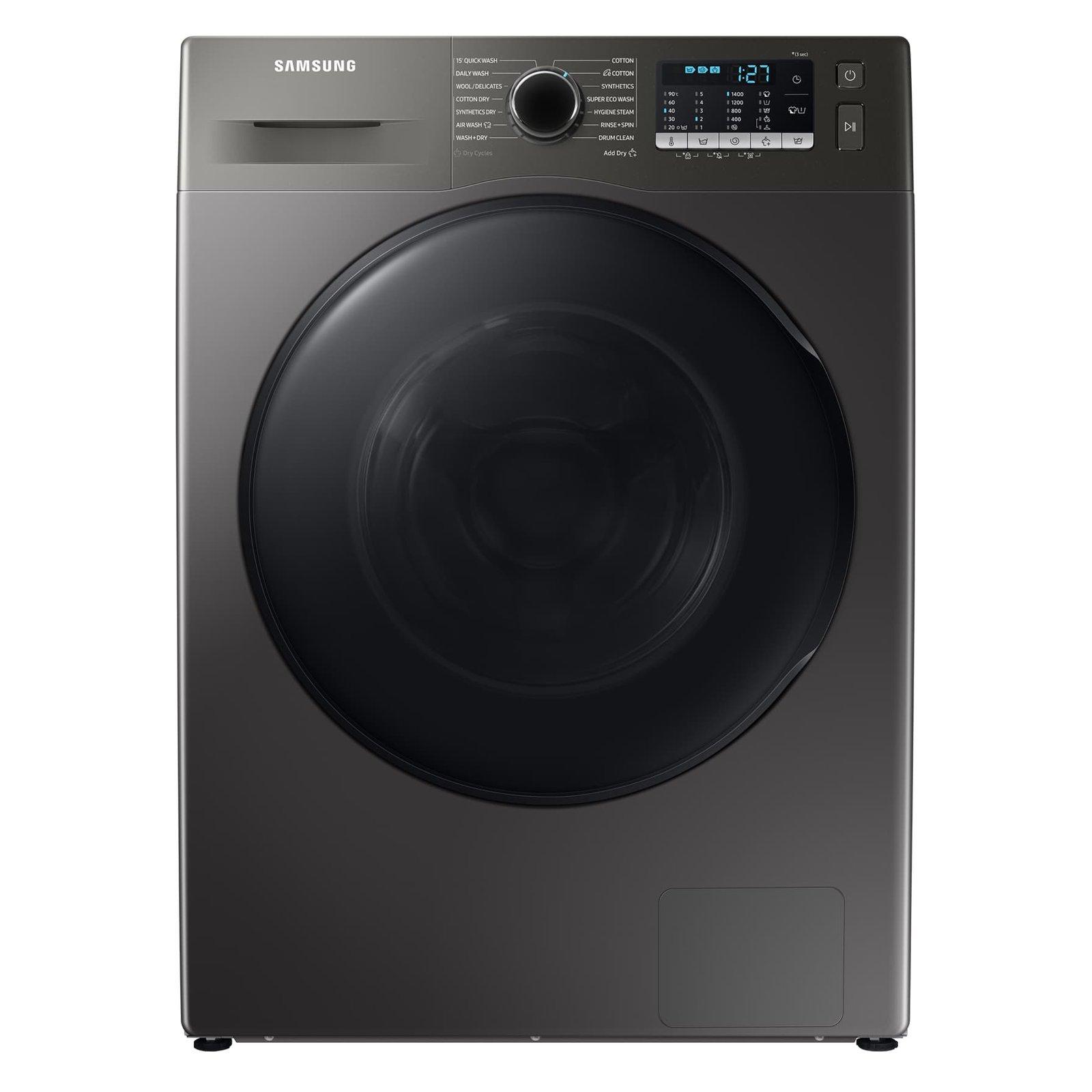 SAMSUNG 11.5/8kg Front Load Washer Dryer Black - WD11BB944DGBGU