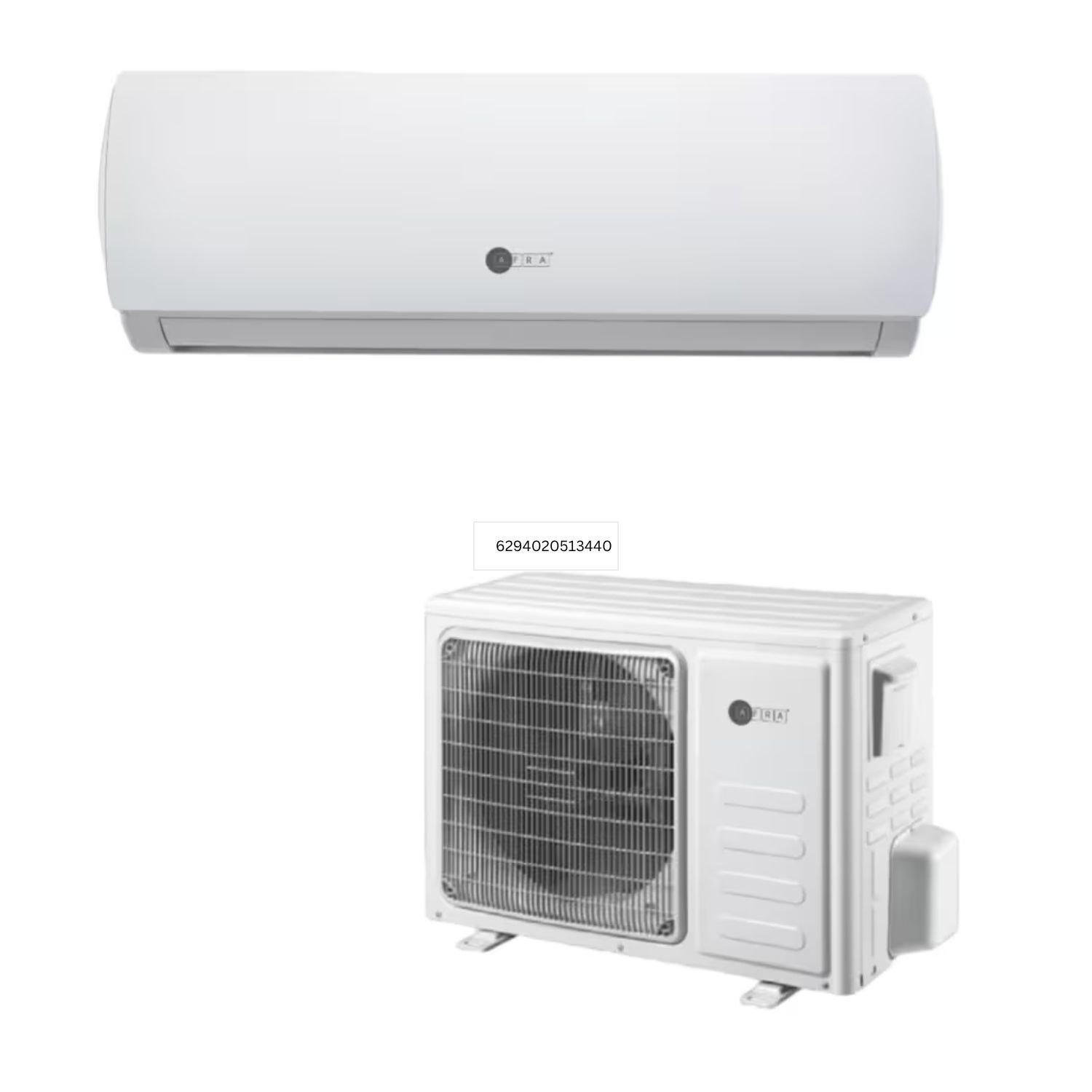 AFRA 3.0 Ton Wall Mount Split Air Conditioner Cooling Only Rotary R410a T3 White, AF-3000ACWT, 5 year compressor warranty.