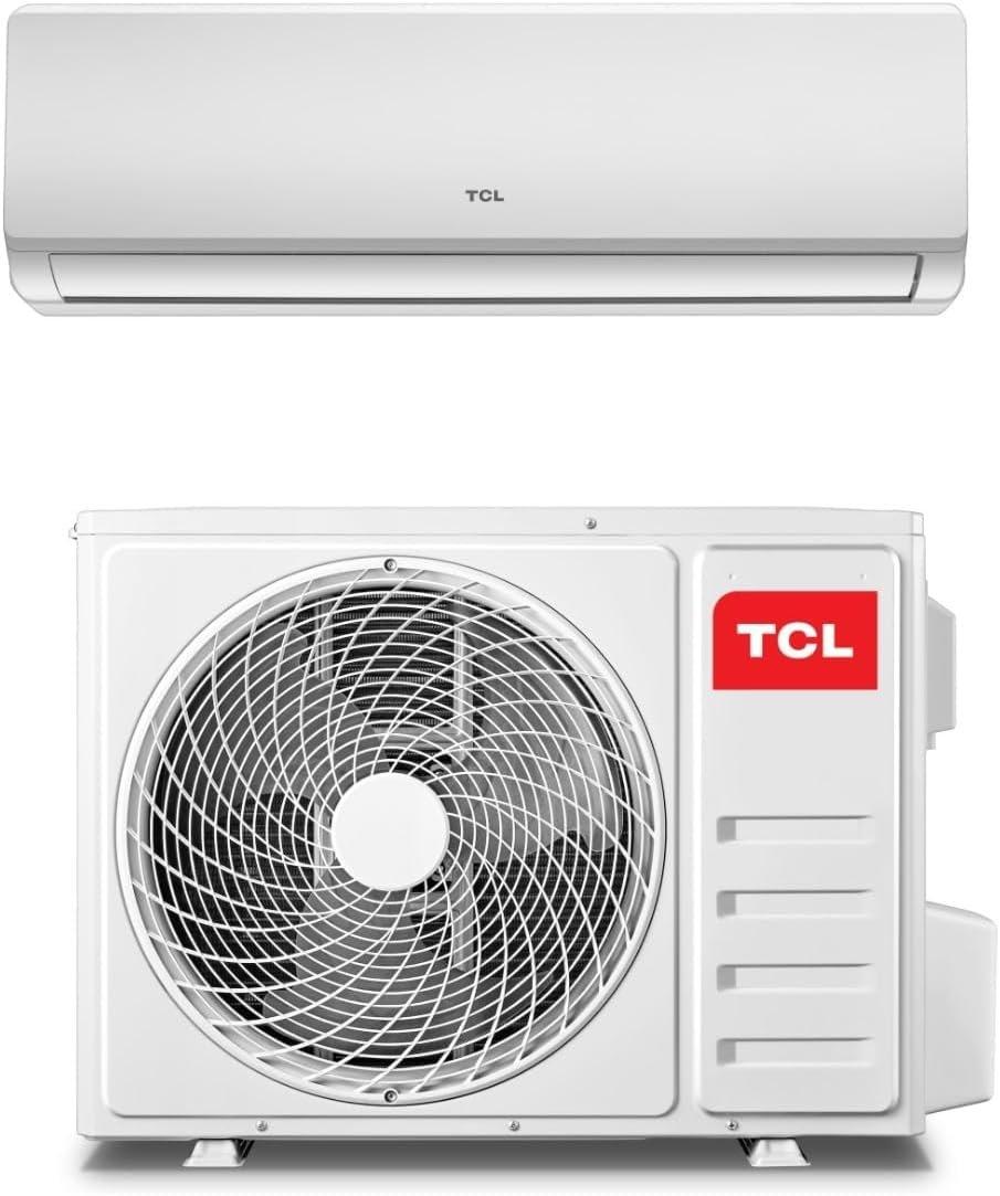 TCL 2 Ton Split Air Conditioner Elite Series, 24000 BTU, Rotary Compressor AC, T3 Tropical, R410A Gas, Fast Cooling, Gold Fin, 4 Way Airflow, Sleep Mode - TAC-24CSA-XA81T