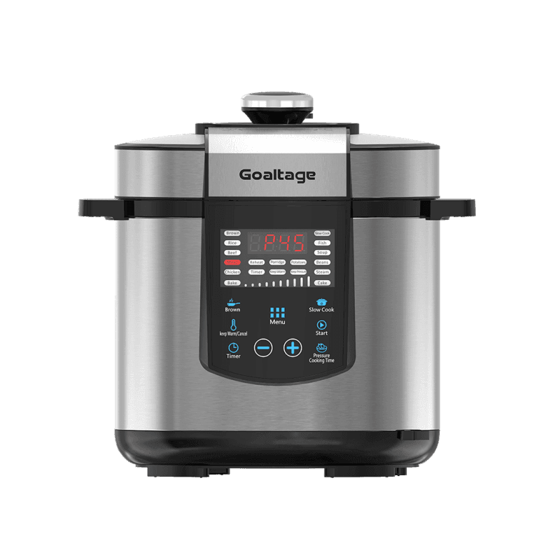 Goaltage CulinaryPro 1000Watts Multi-Cooker & 18 Built-In Presets, Adjustable Timer, 6Litre Capacity - CKR01