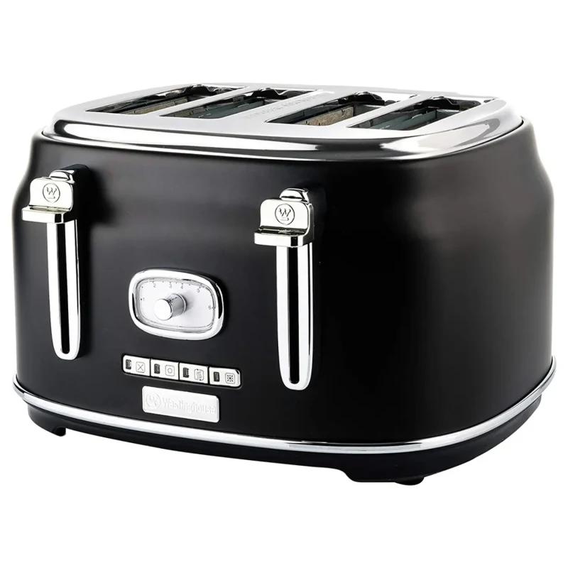 WestingHouse Retro 4 Slice Toaster WKTTB809UBK