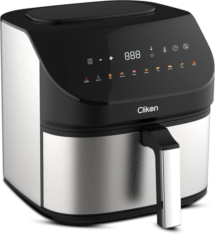 CLIKON AIRCHEF 7.0L 1600W With Digital display, OVERHEATING PROTECTION, COOL TOUCH HANDLE - CK368