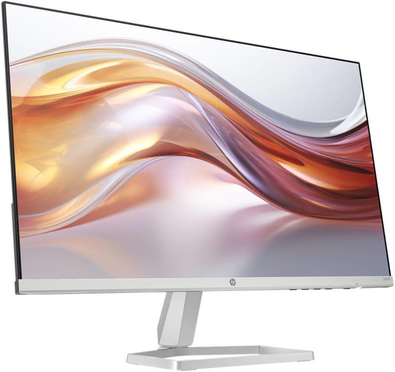 HP Series 5 524SF Monitor, 24" FHD IPS Display, 100Hz Refresh Rate, 5ms (GtG with Overdrive) Response Time, Tilt Adjustable, 16.7m Color Support, Black/Silver | 94C17AA#ABB