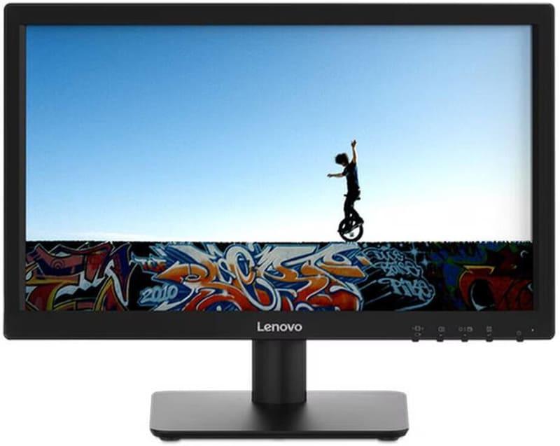 Lenovo D19-10 Monitor, 19" TN Display, HD Resolution, 60Hz Refresh Rate, 5ms Response Time, 16.7m Color Display, WLED Backlight, Black | 61E0KCT6UK