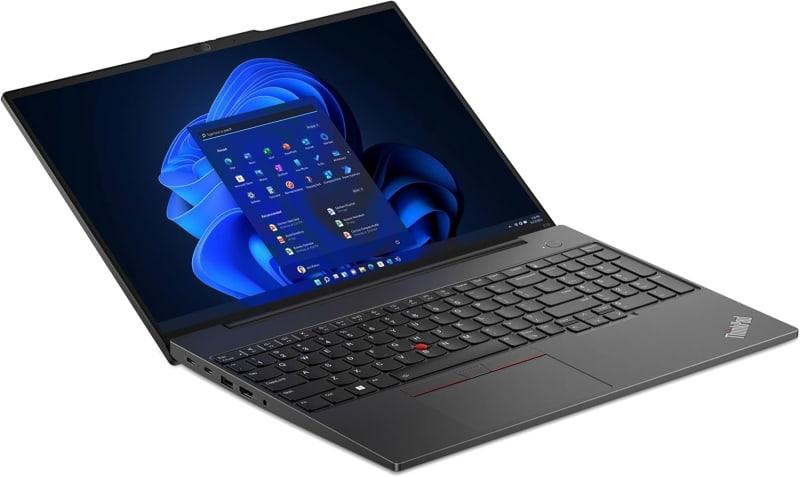 Lenovo Thinkpad E16 Business Laptop 16 Fhd Anti Glare Intel 13th Gen 10 Core I7 1355u 40gb Ram 1tb Ssd Backlit Fingerprint Ist Hub Fhd Webcam Ethernet Wi Fi 6 Win 11 Pro Black