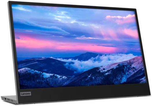 Lenovo L15 15.6" FHD Mobile Monitor, WLED IPS Panel Display, 60Hz Refresh Rate 6ms Response Time, Height Adjust Stand, 16.7 Million Colors, 2 x USB Type-C, Raven Black | 66E4UAC1W