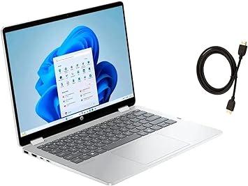OmniBook 5 Flip 2-in-1 14" FHD+ Touch Screen Laptop |Intel Core 7 150U|Intel Graphics| Copilot |Backlit| 16GB RAM DDR5 | 1TB SSD |Windows 11 Pro |Lifetime Office | English silver