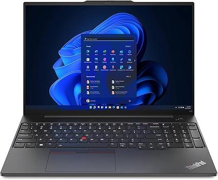 Lenovo Thinkpad E16 Gen 1 21jn0073us 16 Notebook Wuxga 1920 X 1200 Intel Core I7 13th Gen I7 1355u Deca Core 10 Core 1 70 Ghz 16 Gb Total Ram 8 Gb On Board Memory 512 Gb Ssd Graphite