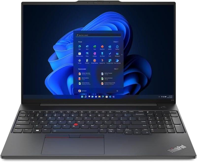 Lenovo Thinkpad E16 Gen 1 With 16 Wuxga Ips Display Intel Core I5 13420h Processor Integrated Intel Iris Xe Graphics 16gb Ddr 4 Ram 1tb Nvme Ssd Backlit Keyboard Fingerprint Windows 11 Black