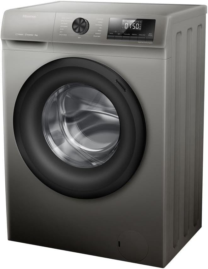 HISENSE WFSQ8012VMT 8KG FRONT LOAD WASHING MACHINE
