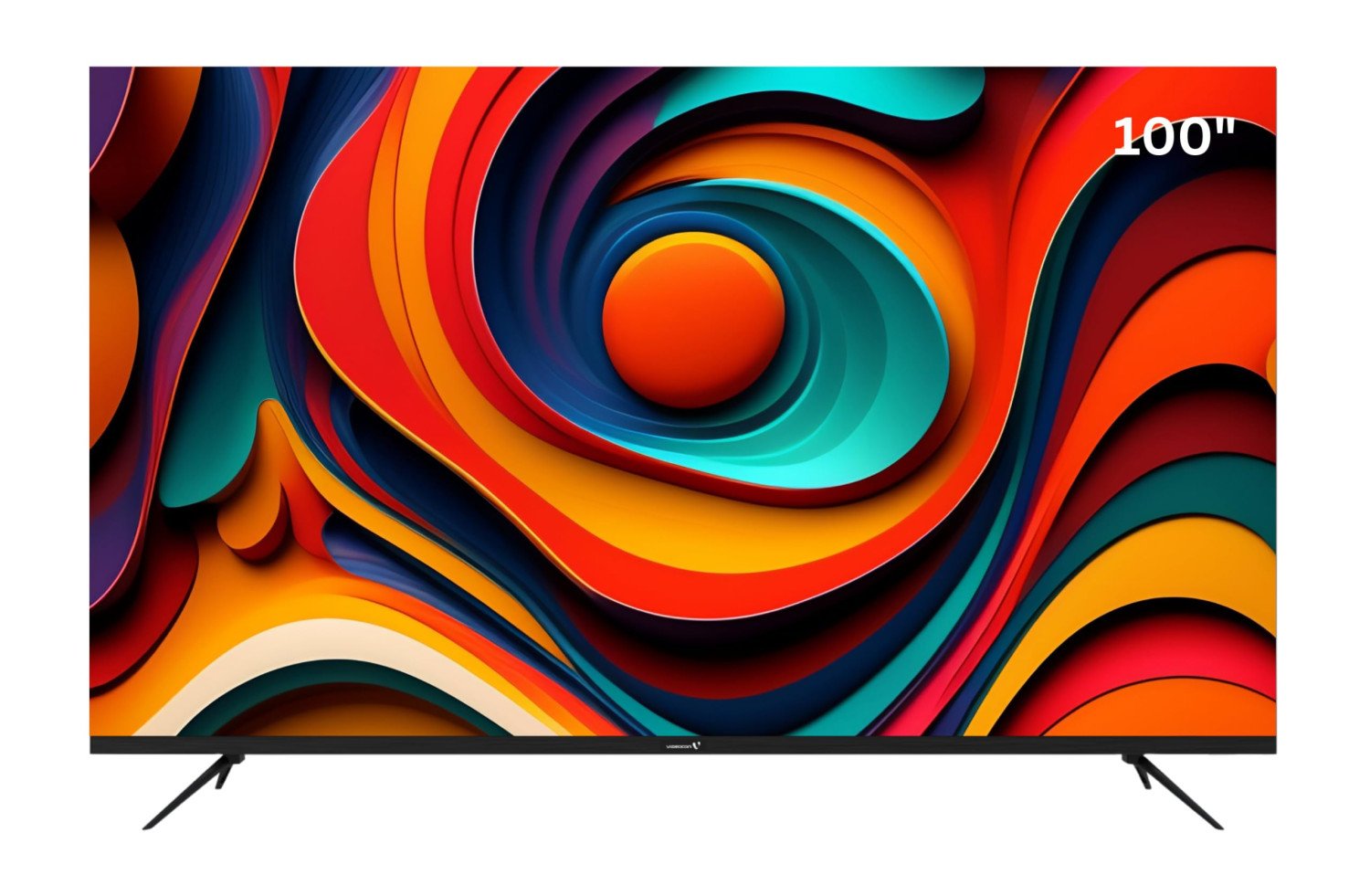 VIDEOCON E100QLGT1100 100" 4K QLED TV
