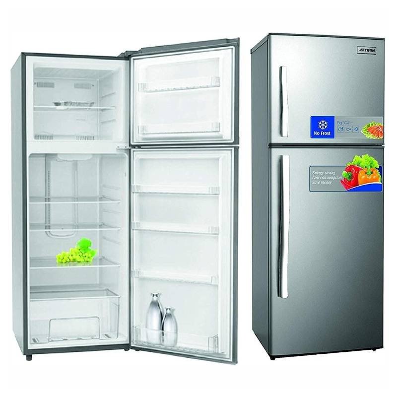 AFTRON AFR410SSF DOUBLE DOOR REFRIGERATOR