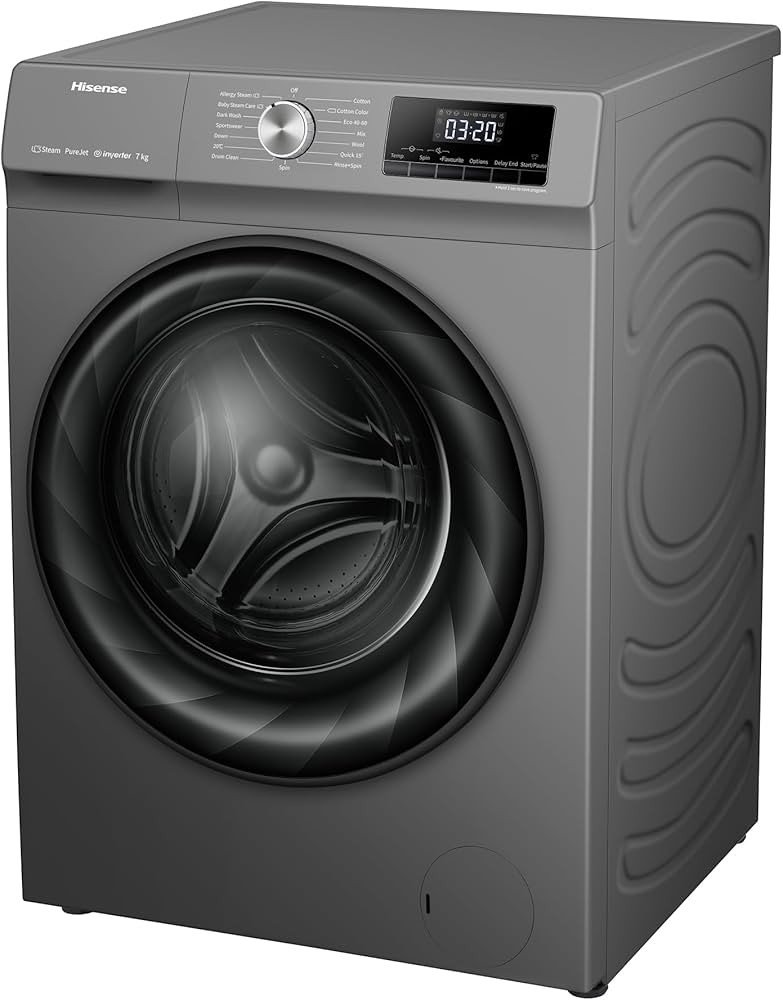 HISENSE WFQA1014EVJMWT 10KG FRONT LOAD WASHING MACHINE WITH WIFI
