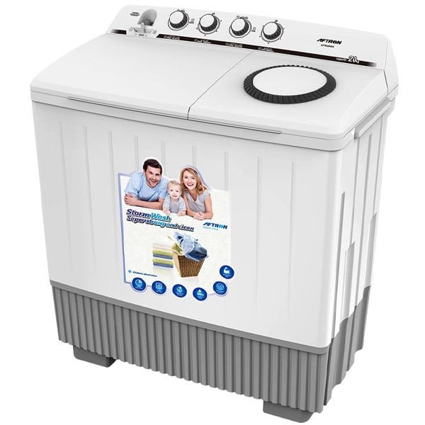 AFTRON 20KG TWINTUB SEMI AUTOMATIC WASHING MACHINE AFW20600X