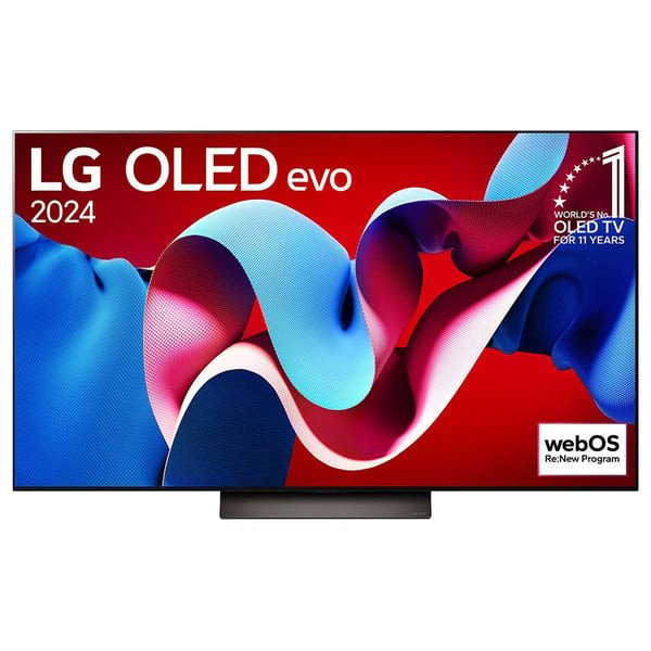 LG OLED55C46LA 55 Inch LG OLED evo AI C4 4K Smart TV AI Magic remote Dolby Vision webOS24 2024