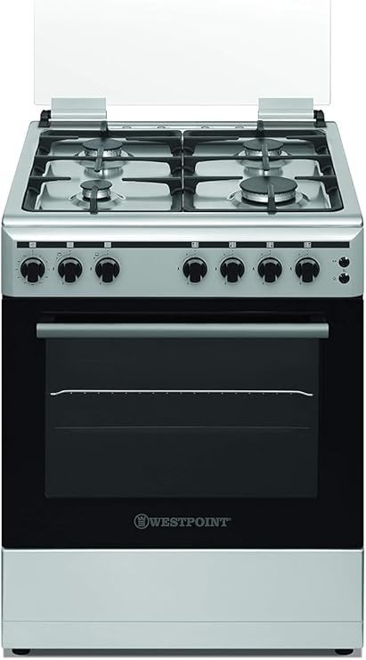 WESTPOINT WCLM-6640G6CIIG-CI GAS COOKER 60X60 4 BURNER