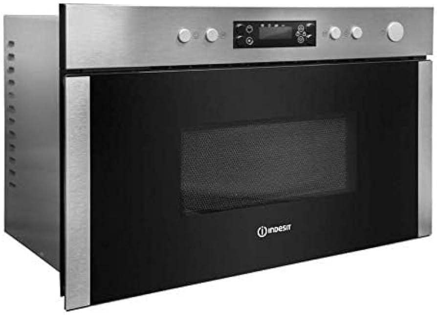 INDESIT MWI-5213IXUK BUILT IN MICROWAVE+QUARZT GRIL,ST, 22LTR